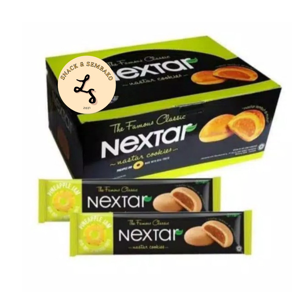 

Bayar Di Tempat Nabati Nextar Nanas/Brownies/Strawberry/Blueberry - 1 Box (10 pcs X 40gr) Baru