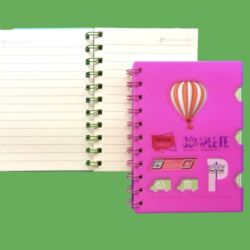 

NOTEBOOK SPIRAL A6 28850-50