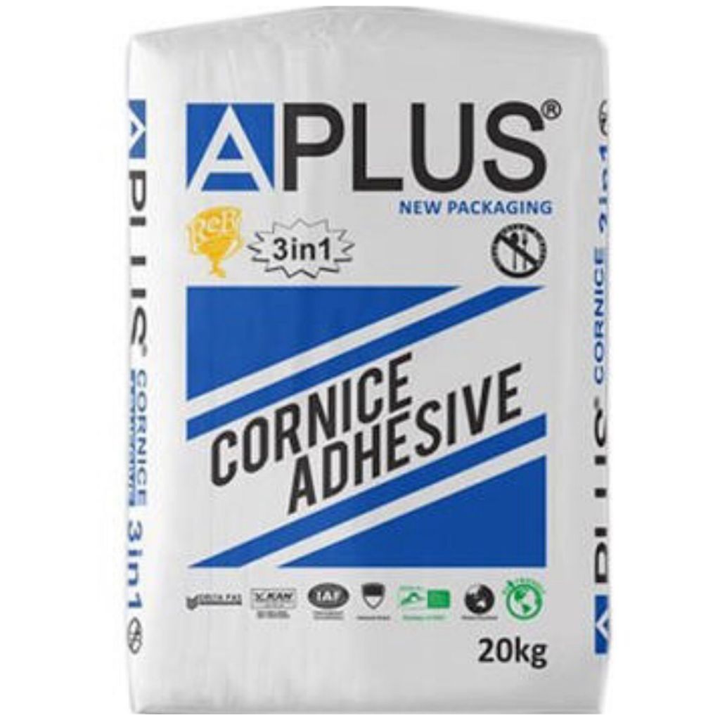 KOMPON COMPOUND GYPSUM GIPSUM APLUS / CORNICE ADHESIVE APLUS SAK