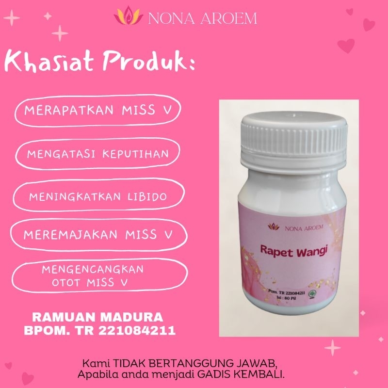 RAPET WANGI NONA AROEM