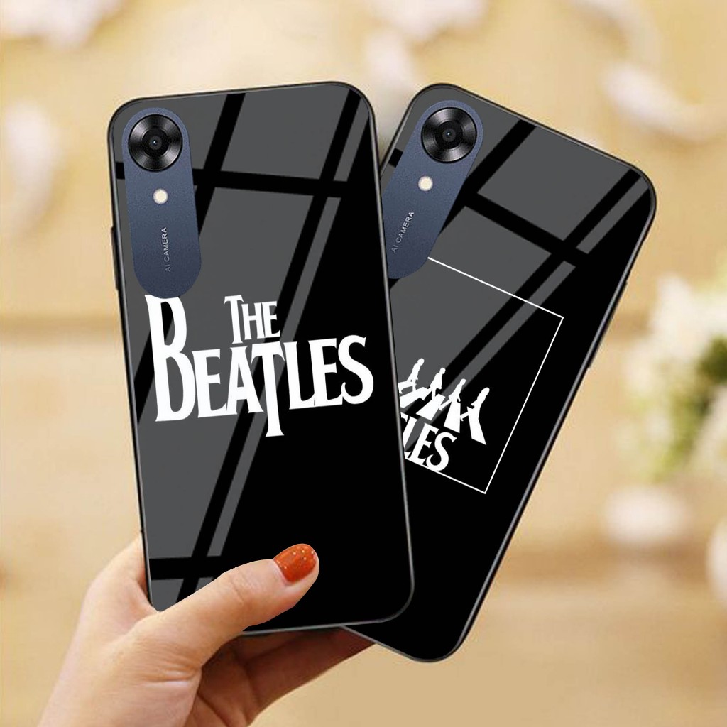 Case Kaca Kilau Oppo A17 A17k - Case Oppo A17 A17k - Softcase Kaca Glossy Oppo A17 A17k - Casing Opp