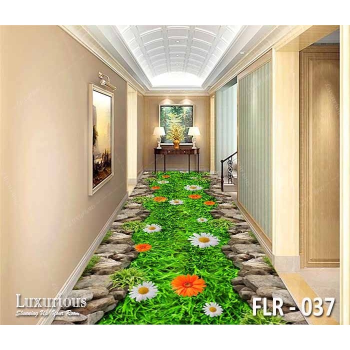 WALLPAPER CUSTOM 3D WALLPAPER LANTAI CUSTOM