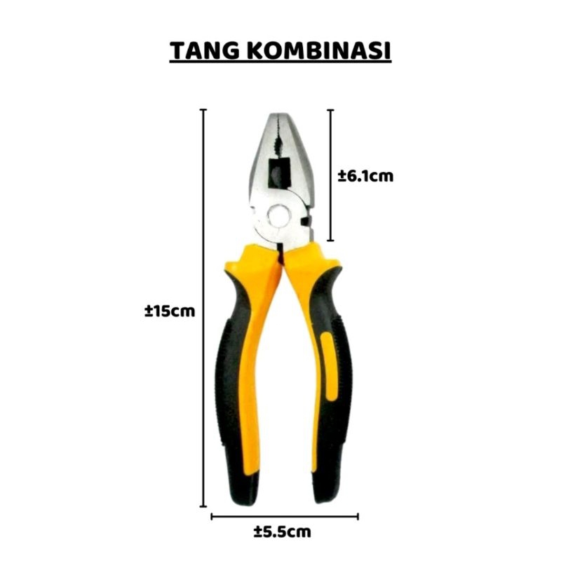 TANG KOMBINASI 6 PLIERS tang kombinasi 6inch