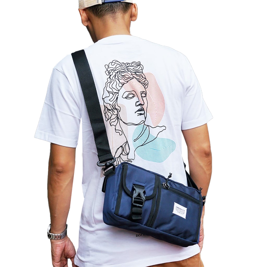Ork689 Tas Selempang Pria Sling Bag Tas Slempang Distro Waterproof Wp Byc