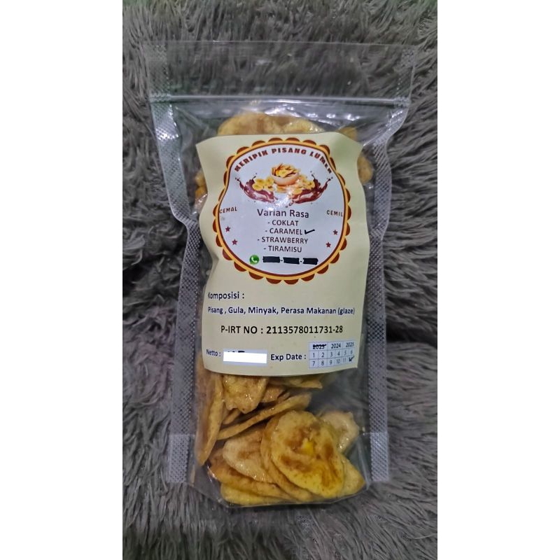 

Keripik Pisang (Caramel/original)
