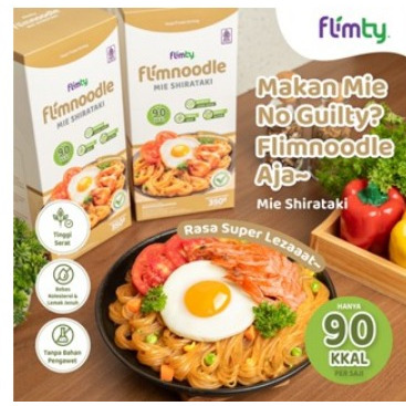 

Flimnoodle Mie Shirataki (Tanpa Proses Goreng) - 1 Box (isi 5 pcs)