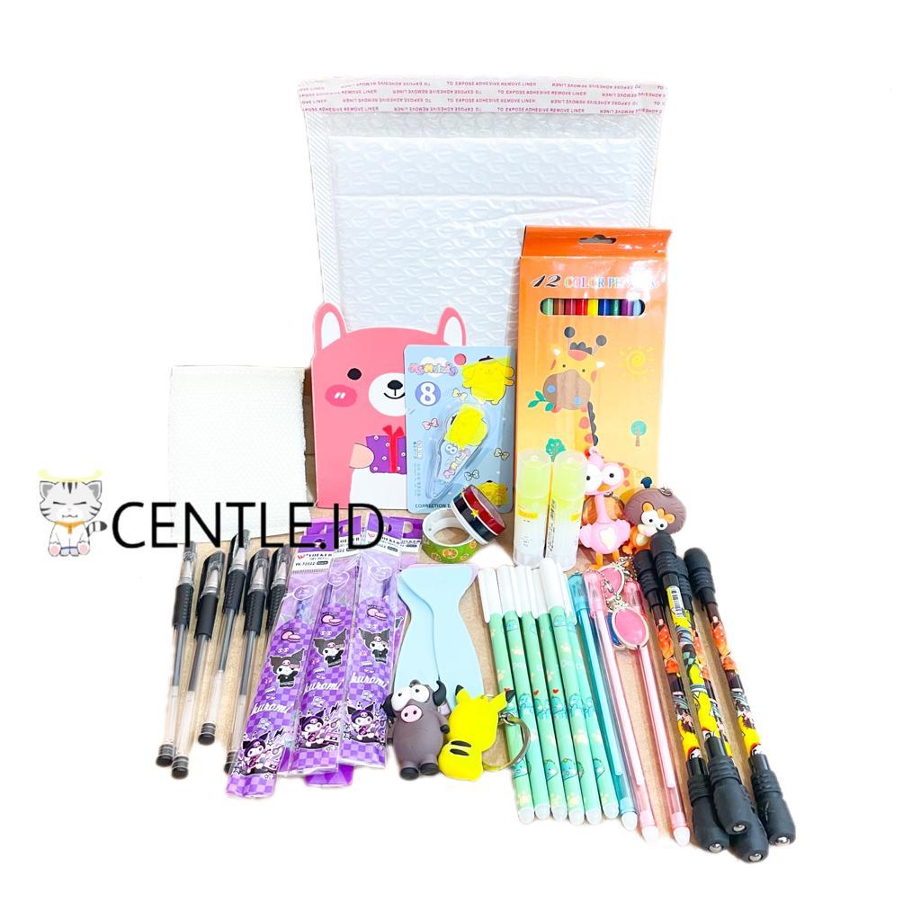 

CENTLE.ID CENTLE.ID PAKET ALAT TULIS BUBBLE UKURAN 29.5 CM X 17,5 CM