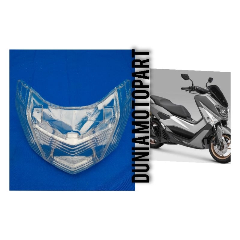 Kaca mika lampu belakang n max nmax old putih bening 2DP