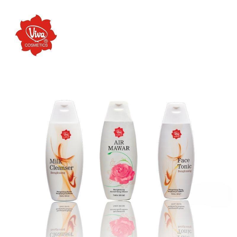 Paket Milk, Tonic Bengkoang, Air Mawar Viva