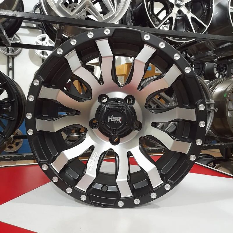 velg off-road ring 15 lobang baut 5×114,3 untuk rush, Innova, Terios dll