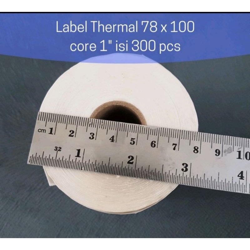 

Label Thermal Resi 78 x 100 online core 1 isi 300 pcs
