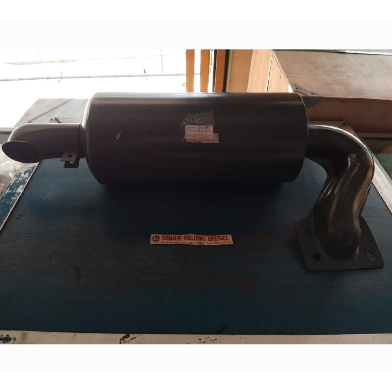 Knalpot Silencer Muffler assy mesin diesel Kubota KND190 KND220 KND250