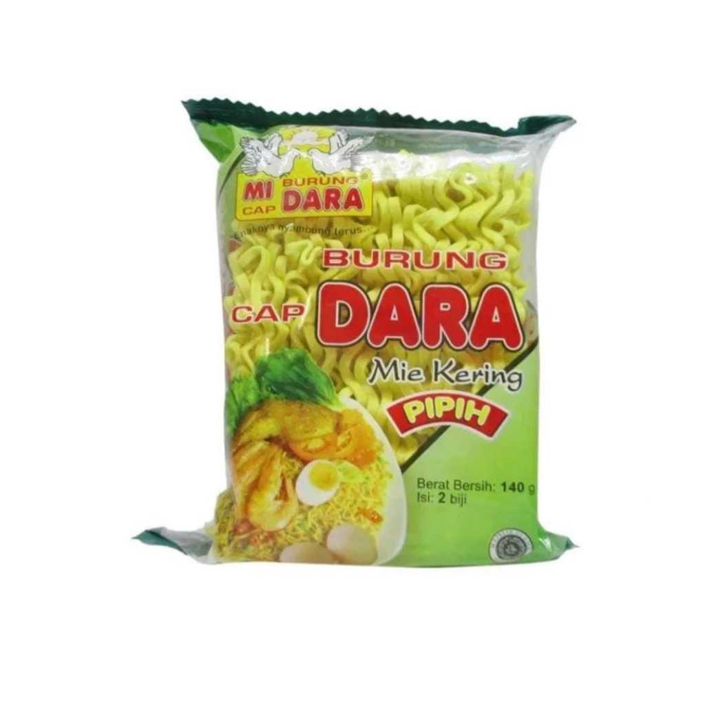 

MIE BURUNG DARA MIE KERING PIPIH 140gr HIJAU