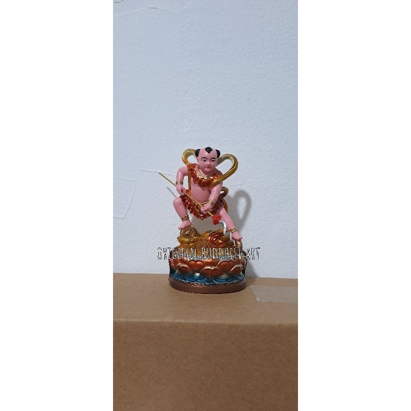 patung dewa naca locia roda teratai 11 cm