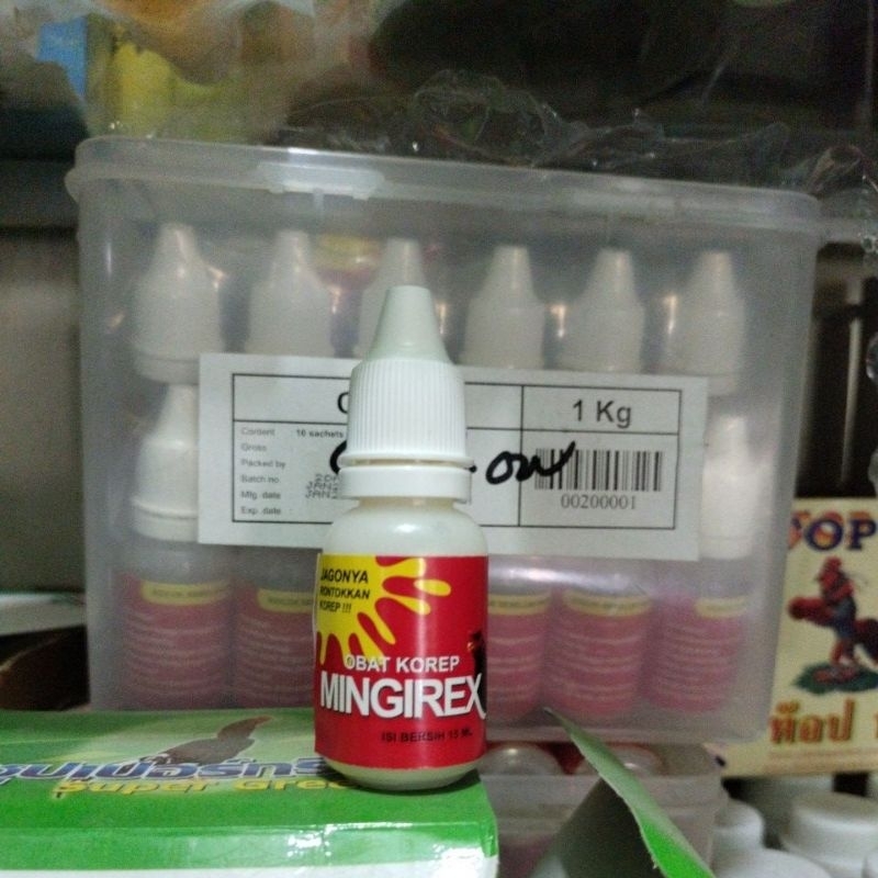 Mingirex obat KOREP ayam terampuh 1pc