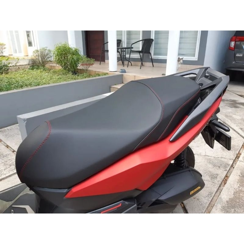 KULIT JOK MOTOR VARIO 160 AMPLAS PASIR KAIN COVER SARUNG JOK HONDA VARIO 160 AMPLAS