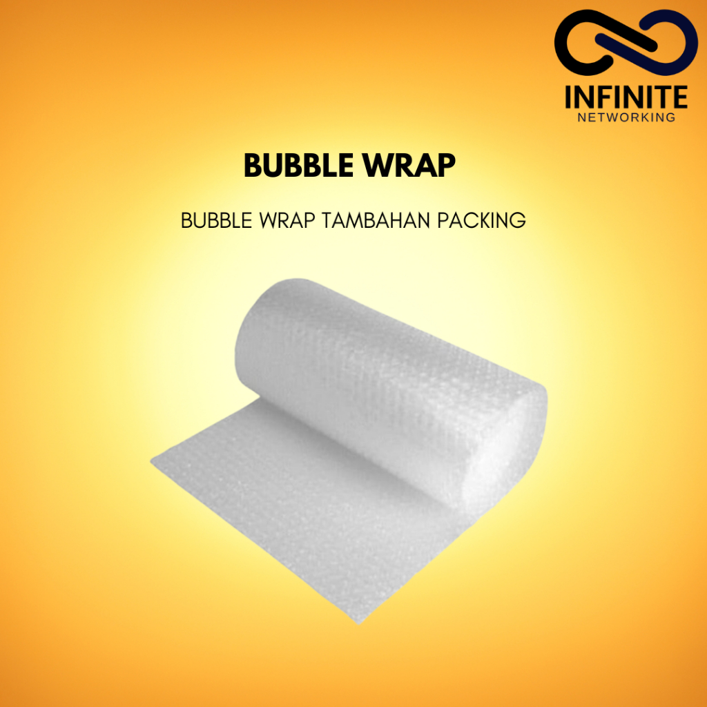 

Bubble Wrap Plastic Wrapping Tambahan Packing