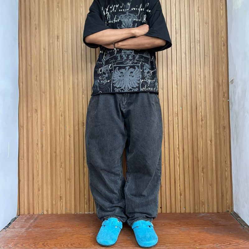 baggy jeans GU uniqlo