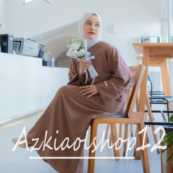 (BISA COD) ABAYA TURKI BASIC ABAYA WANITA