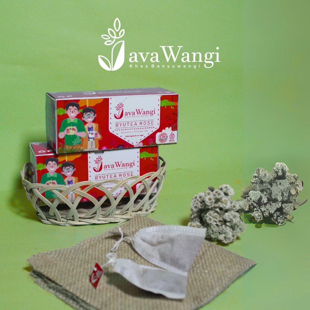 

Teh Bunga Mawar Kering Celup/isi 15 kabtong Teh