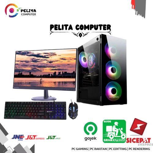 PC GAMING INTEL CORE I5 3470 VGA GTX 750TI LED 24IN SAMSUNG