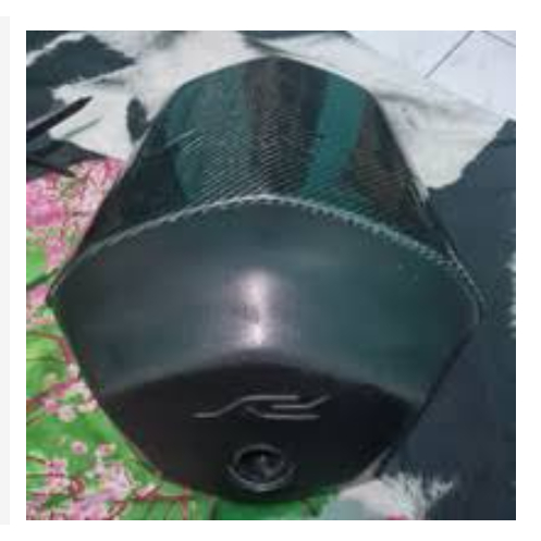 Mlk Single seat sitter cover seat r15 vva r15 v3 hitam carbon Jual 7Ff