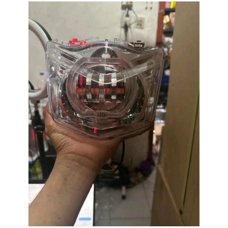 Lampu Depan Biled Daymaker Biled Beat Karbu Kualitas Terbaik
