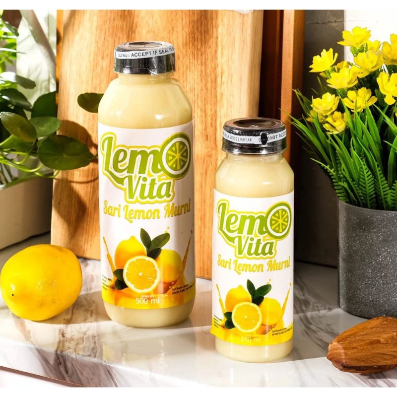 

Sari Lemon 500 ml Ori By Lemovita / Nutrfarm ORI 100% BPOM dan Sertifikat Halal Lemon Vita