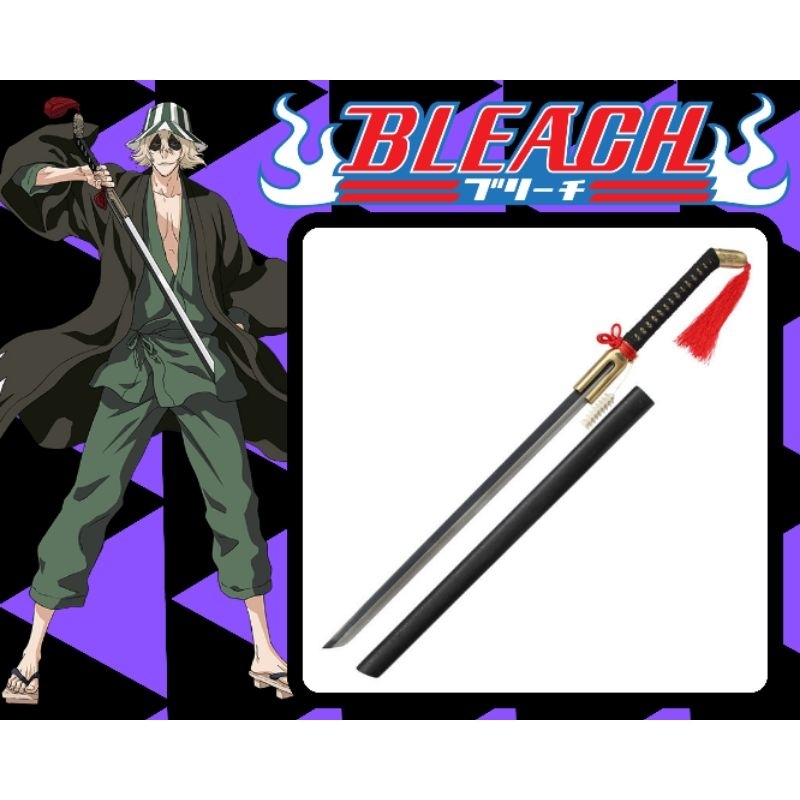 mainan katana kayu Bleach urahara kisuke COSPLAY