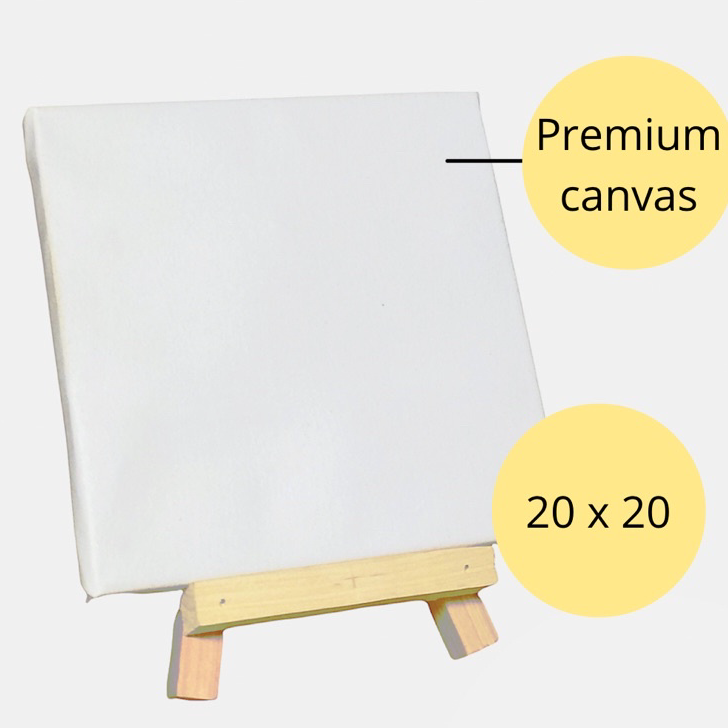 

Promo Kanvas Lukis 20 x 20 Premium | [ Kanvas Polos ] The Moon Art Ready Stock