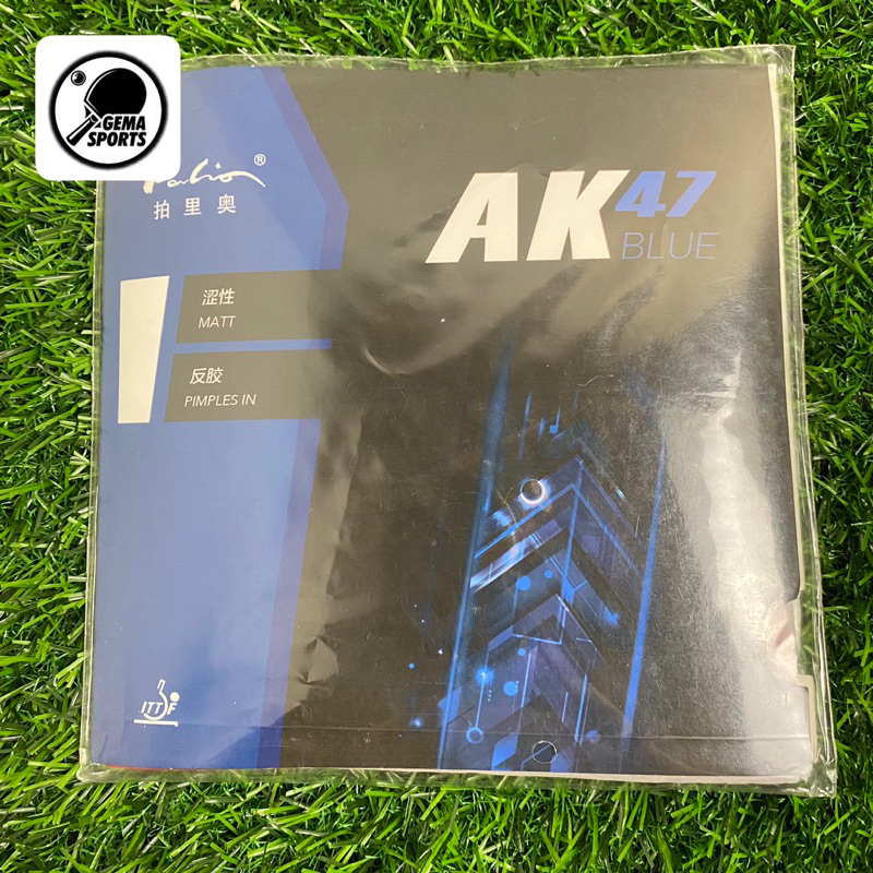Palio AK47 blue rubber karet bet bat tenis meja pingpong Palio AK47 BL