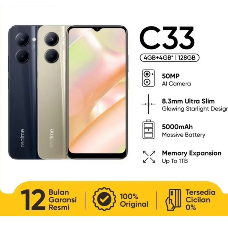 realme C33 4/64,4/128