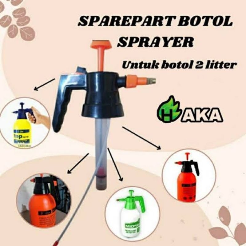 Kepala Semprotan Head Sprayer Untuk Botol 2 Liter