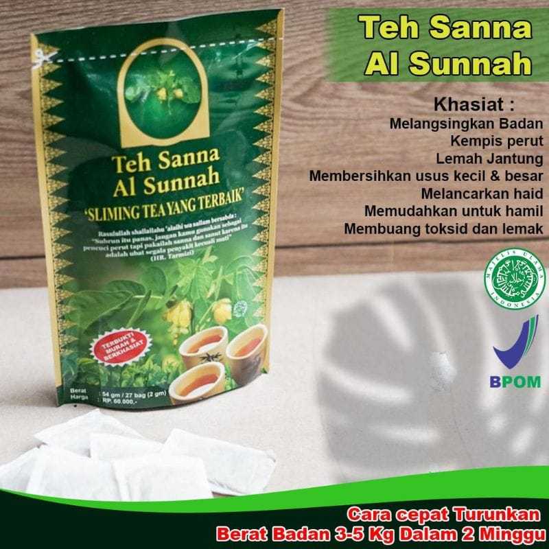 

Teh Sanna teh pelangsing herbal 30pcs