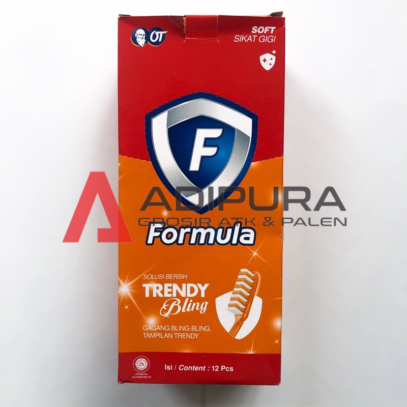 (12 Pcs) Sikat Gigi FORMULA BOX