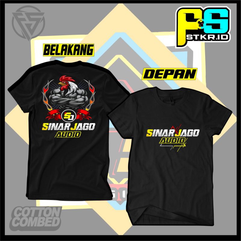 Kaos T-shirt Viral Sinar Jago Audio jatim lengan pendek pria wanita