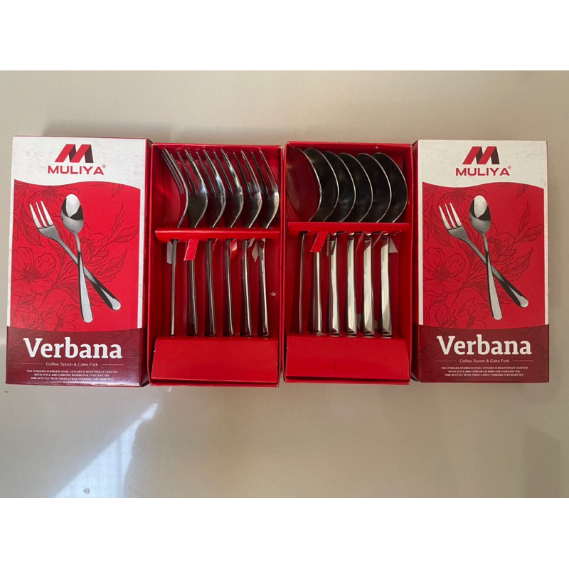 GARPU SENDOK TEH KECIL TEBAL / BABY SPOON FORK VERBANA MULIYA