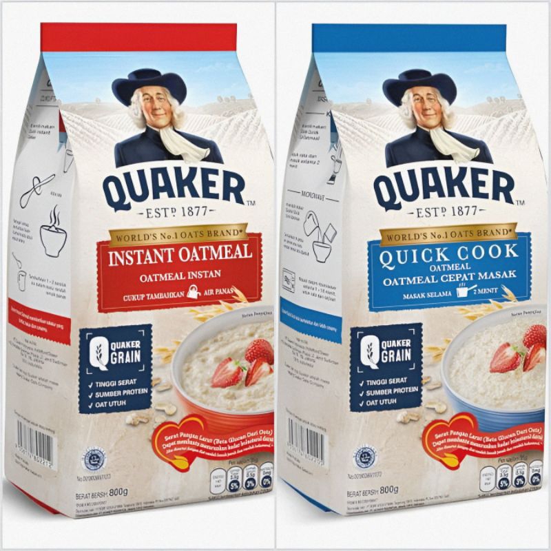 

QUAKER Oatmeal PCK 800 GR