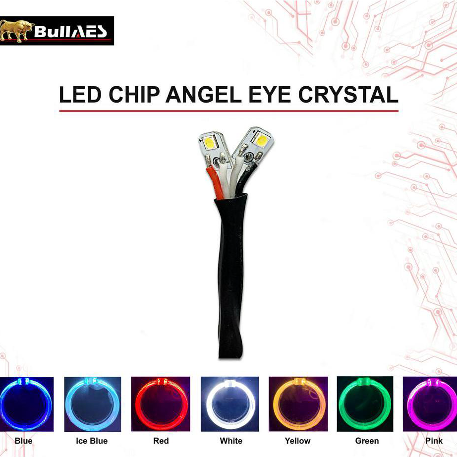 Promo Led Chip Angel eye Kristal ring ONLY LED CHIP Terbaru