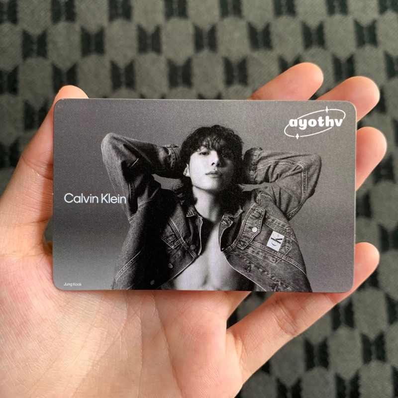[OFFICIAL] PHOTOCARD PC BTS JUNGKOOK CALVIN KLEIN (JK CK)