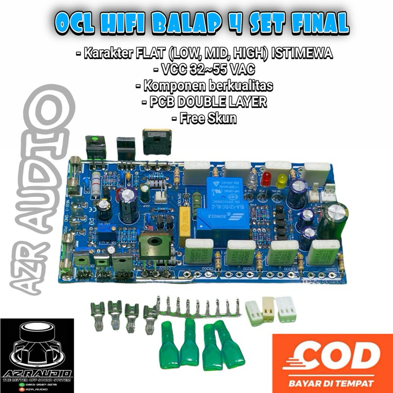 KIT DRIVER OCL HIFI BALAP 4 SET FINAL