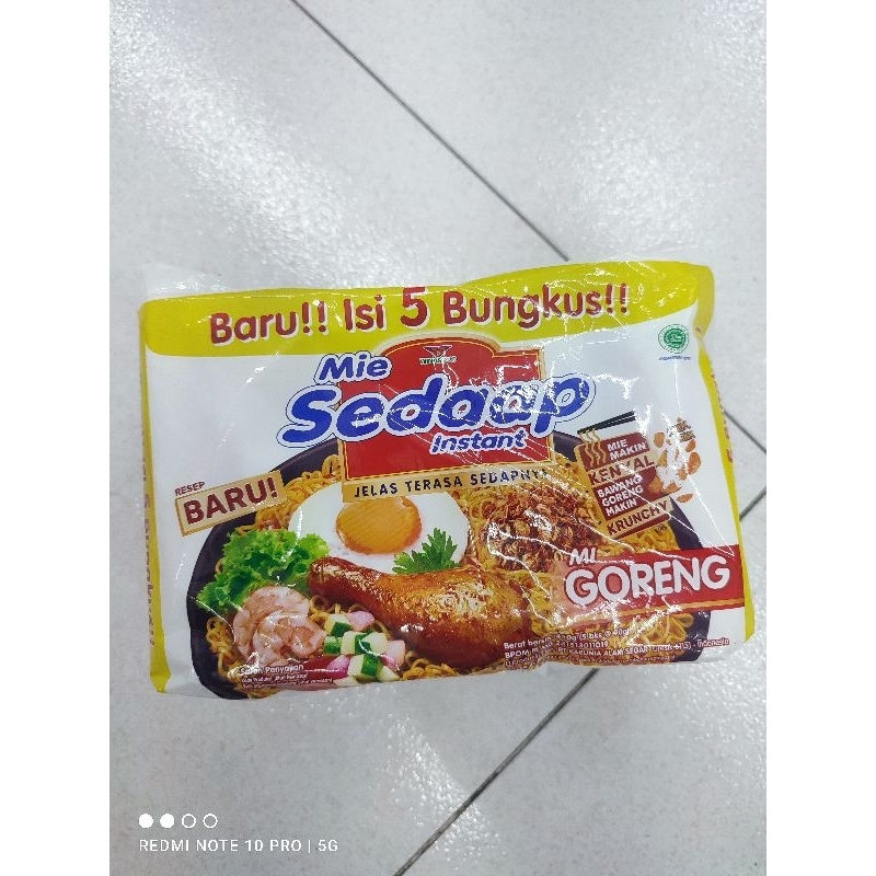 

mie sedap isi 5 bungkus