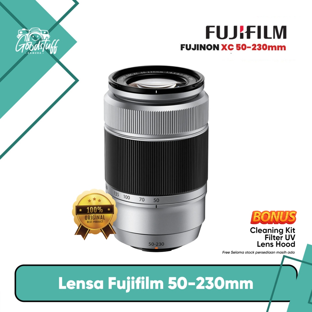 LENSA FUJINON FUJIFILM TELE 50-230MM HASIL TAJEM NO JAMUR LIKE NEW MURAH GARANSI TERJAMIN