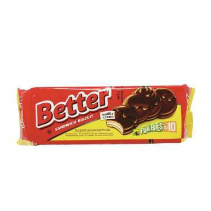 

Better Sandwich Biskuit Fun Bites 10 100gr