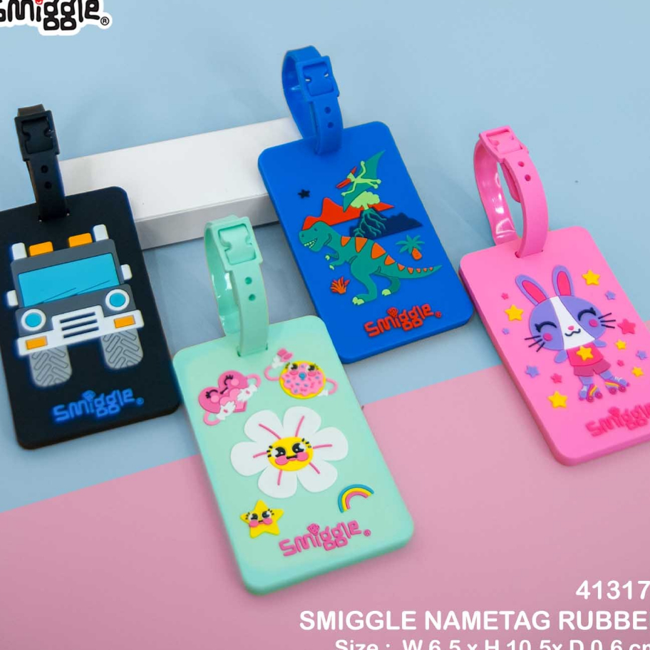 

☊↕⁑ SMIGGLE NAMETAG RUBBER 413171