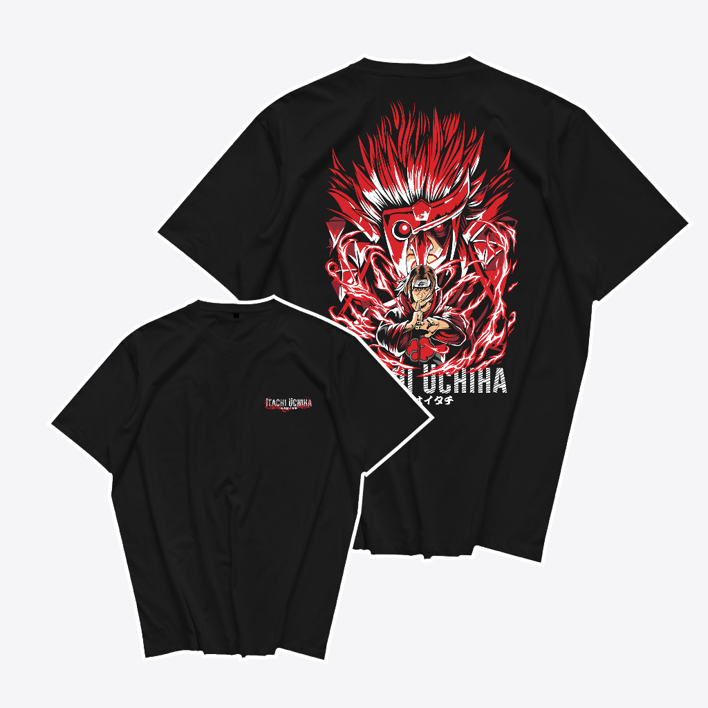 Kaos Itachi Susanoo - cod - combed 24s - kaos anime