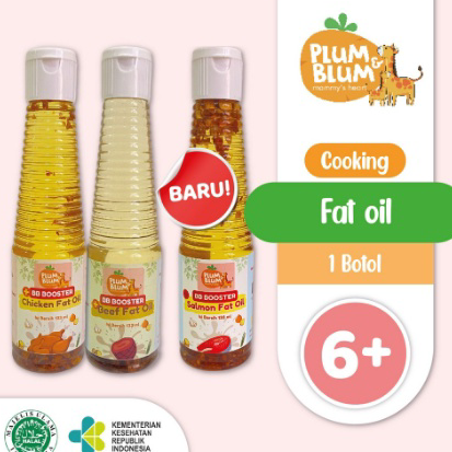 

Terlaku. Plum & Blum Chicken Fat Oil Beef Fat Oil Minyak Mpasi BB Booster - 140 ml Produk