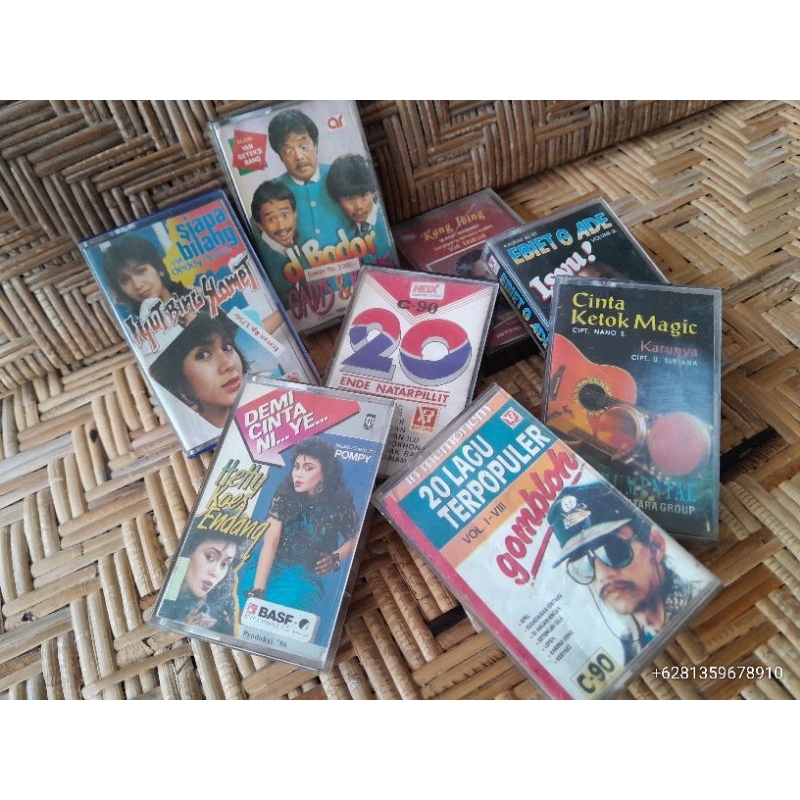 Kaset Pita Tape Jadul Borongan