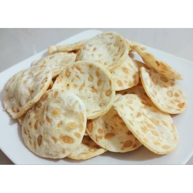 

kripik tempe sagu/gurih/mantap/