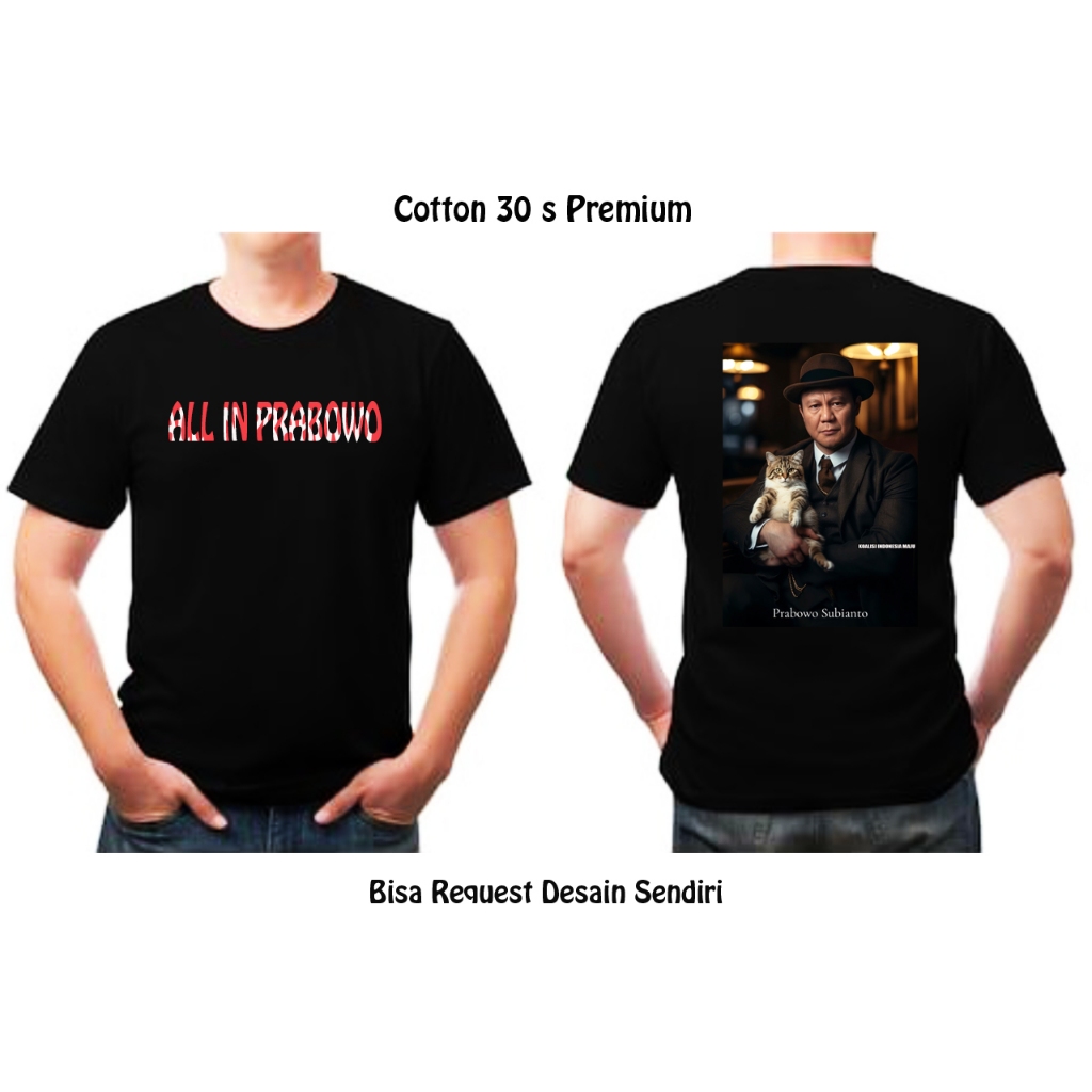 KAOS PRABOWO SUBIANTO PREMIUM